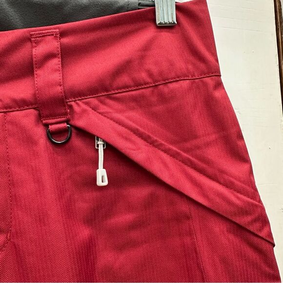 NWOT Patagonia Snowbelle Snow Pants Red H2NO Performance Snowboard Women's small - Picture 4 of 14